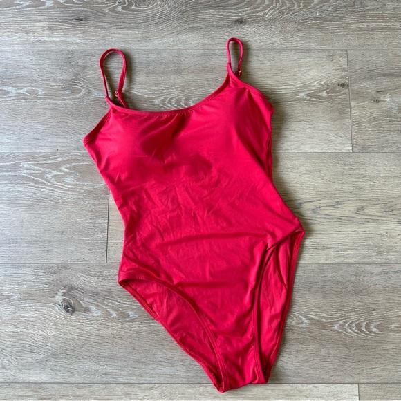 Andie The Almafi One Piece Swimsuit Sz S Red - Picture 10 of 10